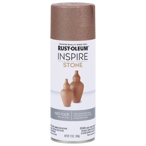 Rust oleum spray paint stone qustholistic