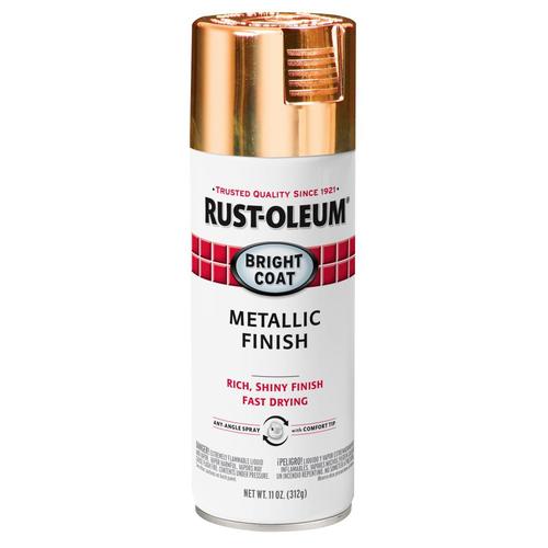 Rust-Oleum Stops Rust Gloss Rose Gold Metallic Spray Paint ...