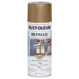 Rust-Oleum Stops Rust Gloss Antique Brass Metallic Spray Paint (Actual Net Contents: 11-oz)