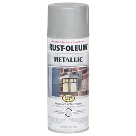 Rust-Oleum Stops Rust Gloss Nickel Metallic Spray Paint (Actual Net Contents: 11-oz)