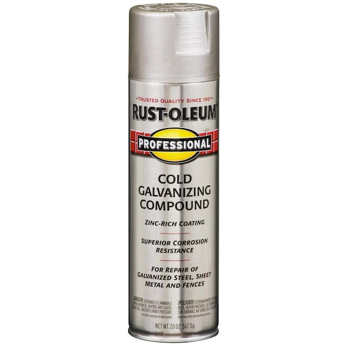 Rust-Oleum Professional Flat Silver Spray Paint (Actual ...