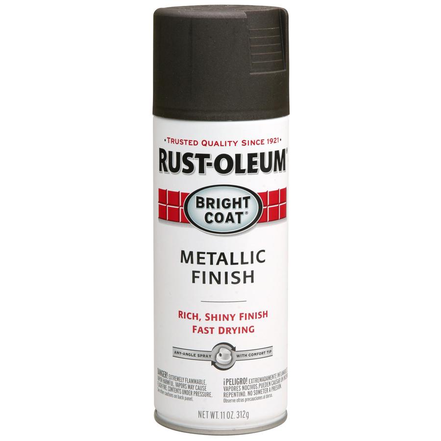 bronze rust oleum spray paint