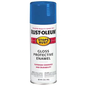 Sail Blue  Rust-Oleum Stops Rust Gloss Protective Enamel Spray Paint-7724830  12 oz