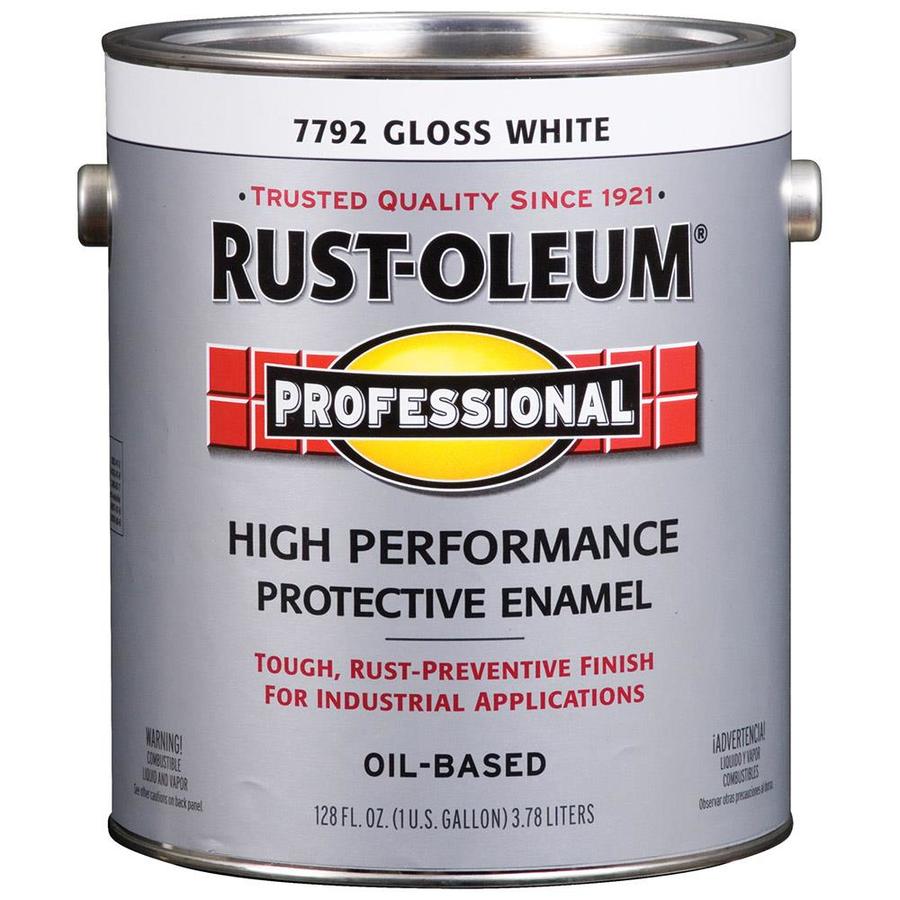 Rust-Oleum Professional Oil-Based Gloss White Interior ...