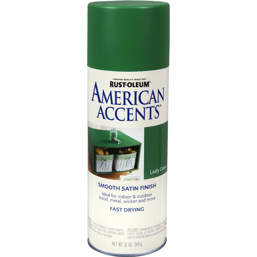 Rust-Oleum 7934830 12 Oz. Leafy Green Satin Spray Paint