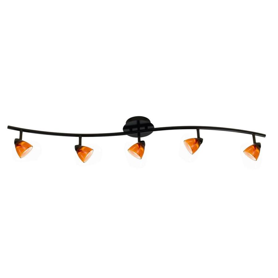 Cal Lighting Serpentine 5 Light 48 In Black Dimmable Cal Lighting Serpentine 5 Light 48 In Black Dimmable
