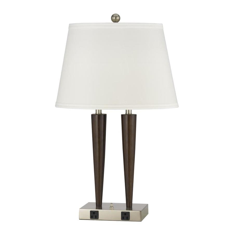 16 In Brushed Steel Electrical 3 Way Switch Table Lamp 16 In Brushed Steel Electrical 3 Way Switch Table Lamp With Glass Shade
