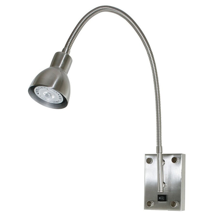  LW-SSBO-119A-BS Axis Brushed Steel LED Hardwired or Plug-in Picture Light