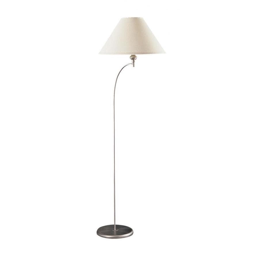 Axis 66 In Brushed Steel 3 Way Torchiere Floor Lamp With Fabric Axis 66 In Brushed Steel 3 Way Torchiere Floor Lamp With Fabric Shade