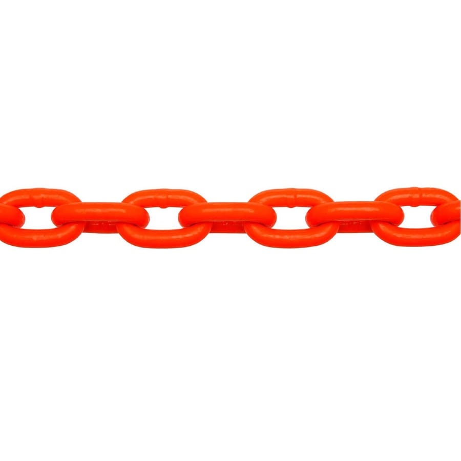 Campbell Commercial 1ft 5/16in Welded Orange Steel Chain (BytheFoot