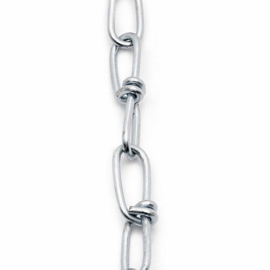 Campbell Commercial 1 Ft. Weldless Silver Steel Chain (BytheFoot) at