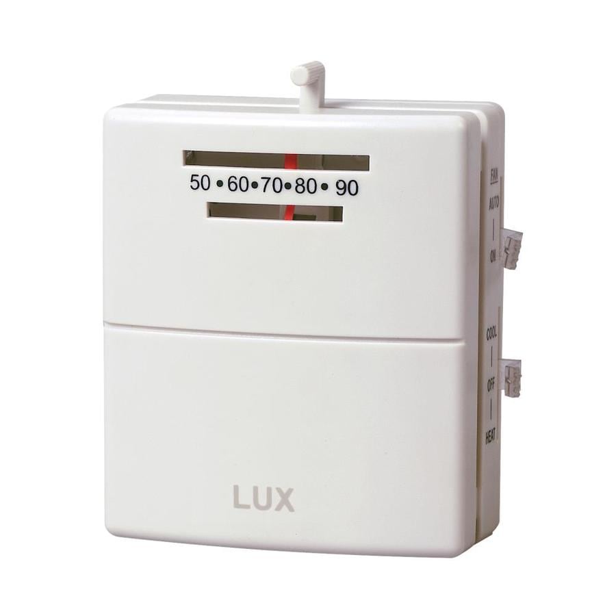 Lux Mechanical Non-Programmable Thermostat in the Non-Programmable