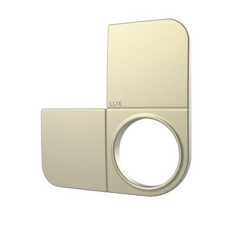 Lux 4.5in x 4.5in Plastic Rectangle Thermostat Cover in the