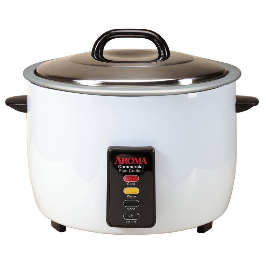 Aroma 60-Cup Commercial Rice Cooker in the Rice Cookers department at ...
