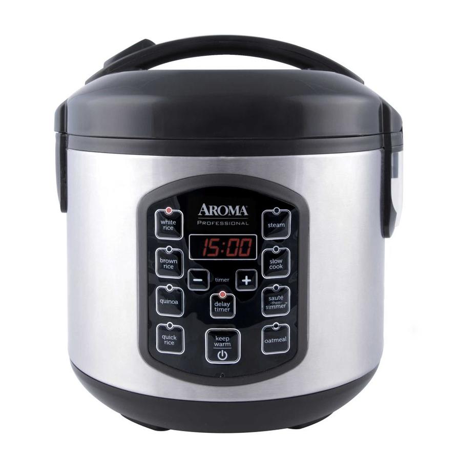 Aroma 8-Cup Programmable Rice Cooker at Lowes.com Aroma Rice Cooker Model Arc 930