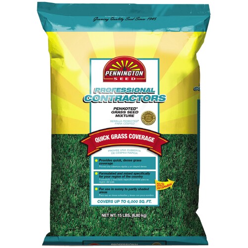 Pennington 15 Lbs Pennington Contractors Mix In The Grass Seed Department At 