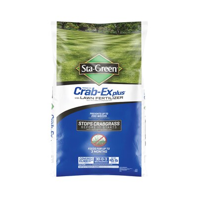 Sta Green 45 Lb Pre Emergent Crabgrass Control At Lowes Com