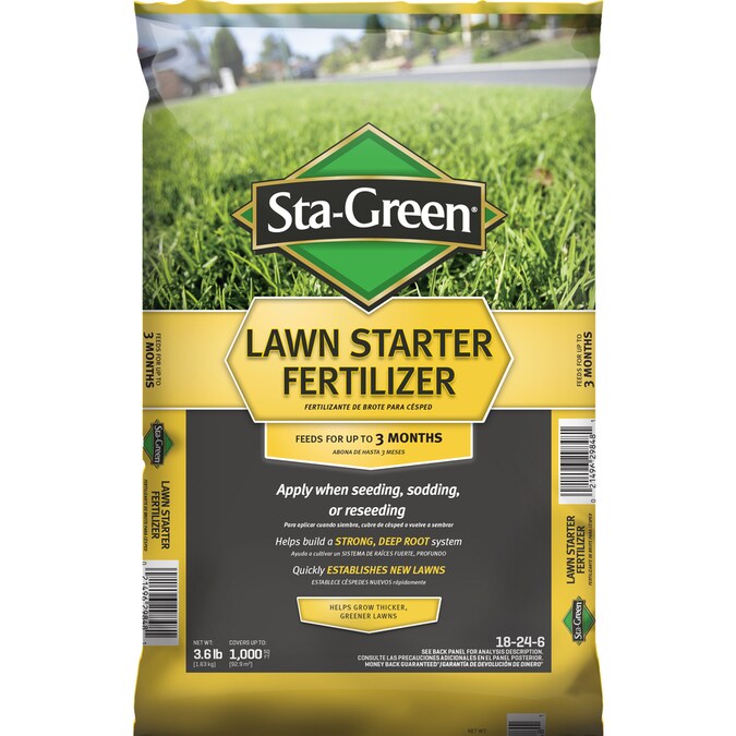 Sta-Green Lawn Starter 1000-sq ft 18-24-6 Lawn Starter in the Lawn