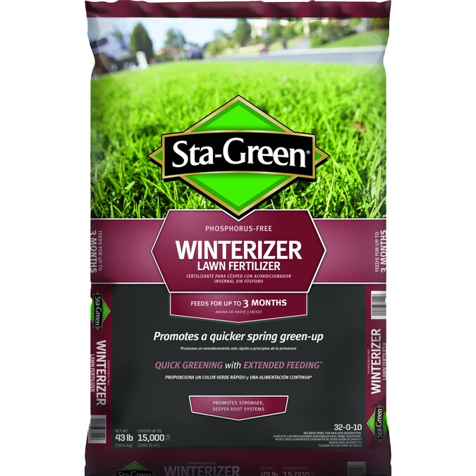 Sta-Green Winterizer 15000-sq ft 32-0-10 Winterizer in the Lawn