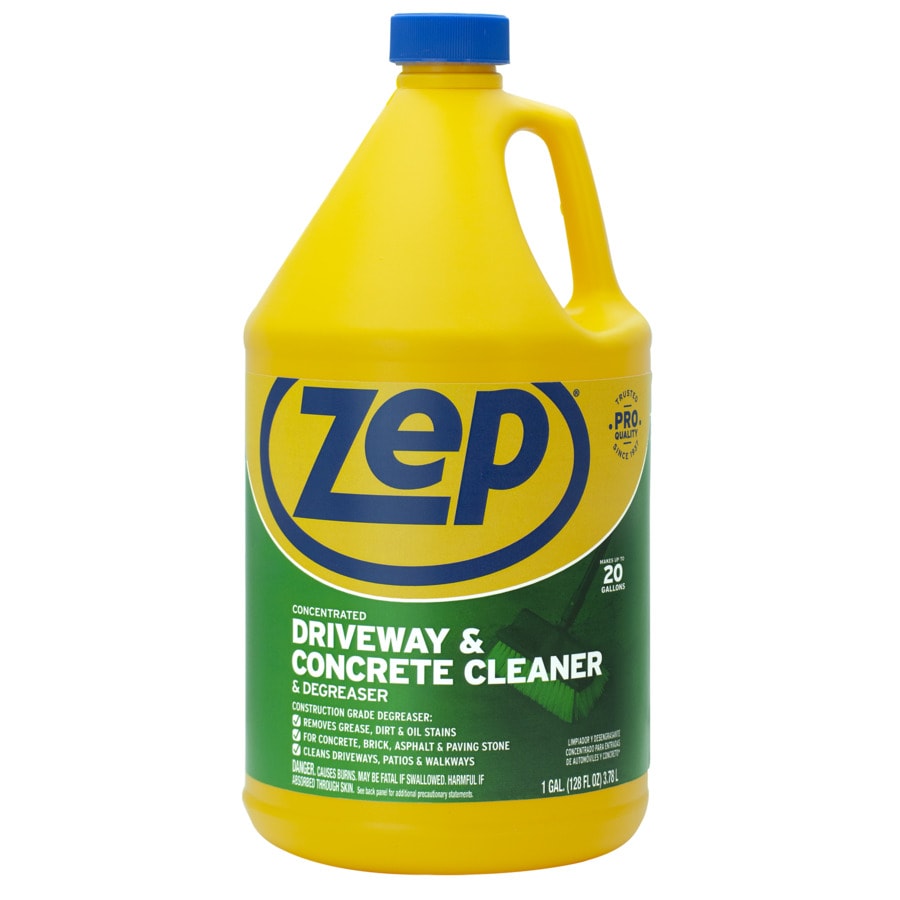 cleaner zep driveway asphalt brick concrete masonry lowes mortar oz commercial