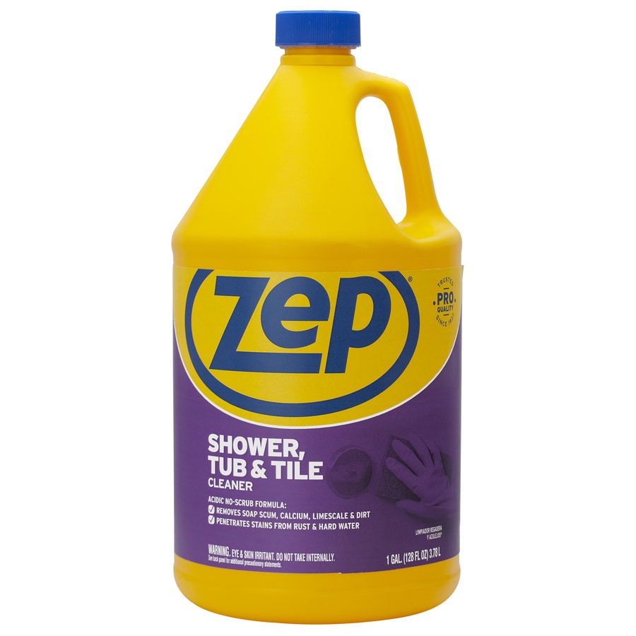 Shop Zep Commercial Shower, Tub \u0026 Tile 128 fl oz Shower \u0026 Bathtub Cleaner at Lowes.com