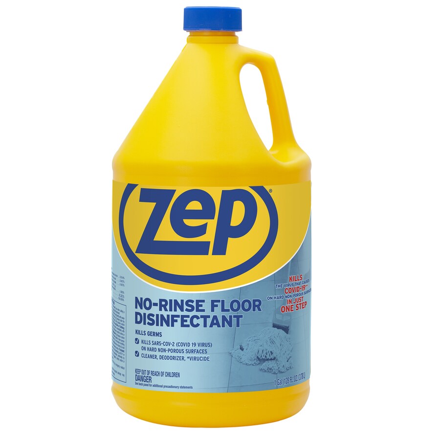 Zep No Rinse Floor Disinfectant, 128 oz in the Floor Cleaners ...