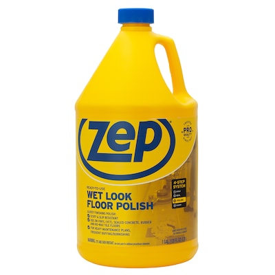 Zep Wet Look 128 Oz Floor Polish At Lowes Com