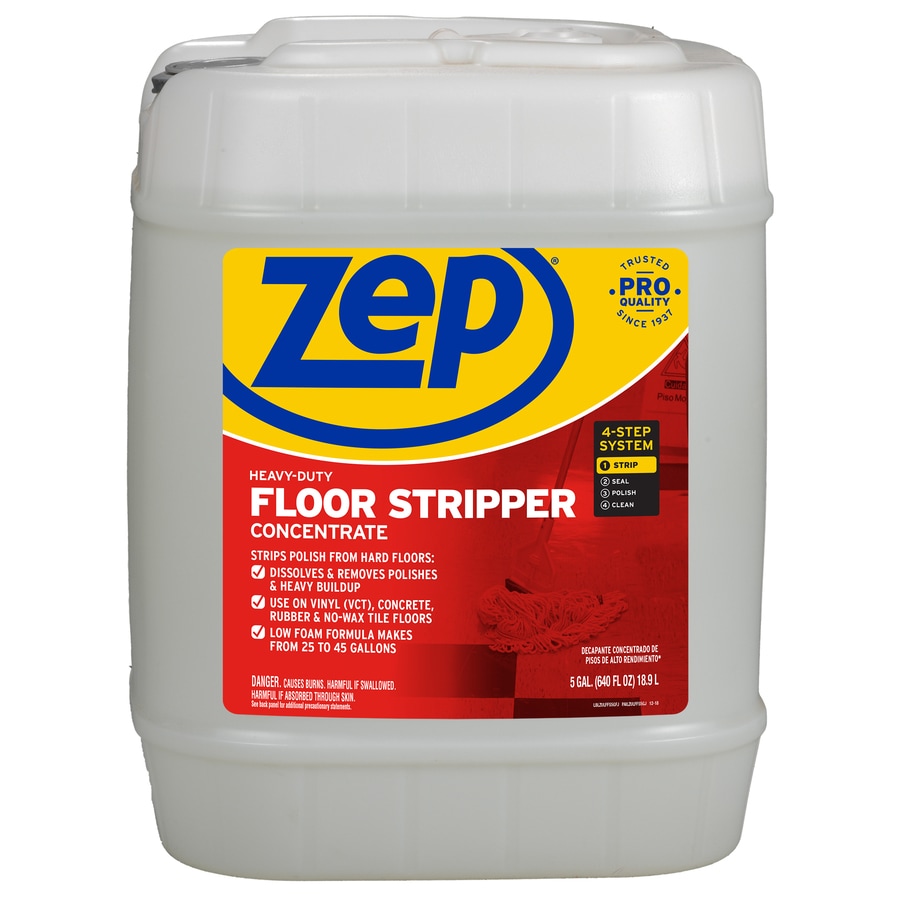 Zep Heavy Duty Floor Stripper Concentrate 5 Gallon Pour Bottle