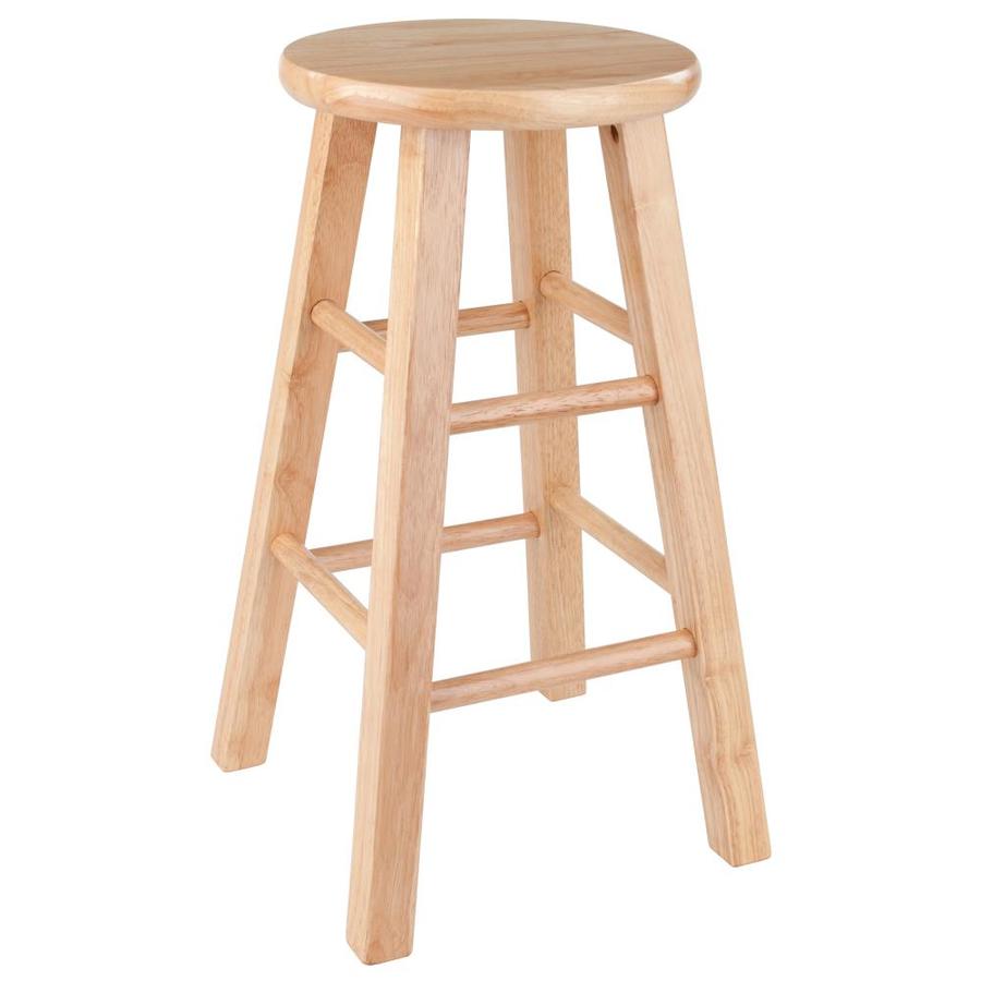 Winsome Wood Dakota Natural Counter Height Bar Stool in the Bar Stools