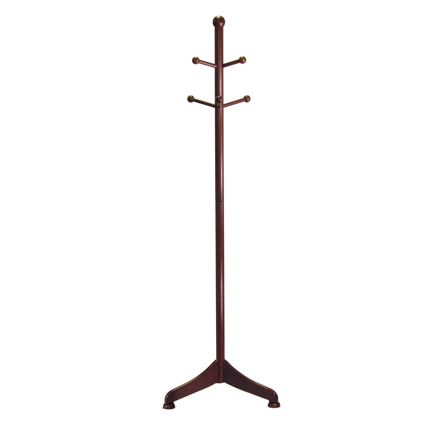 walnut coat stand
