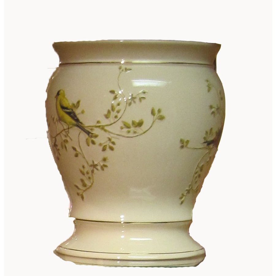 avanti gilded birds trash can