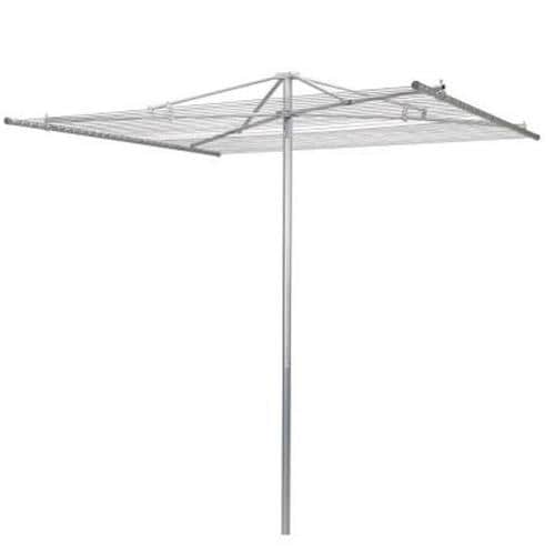 Household Essentials 1Tier 72in Metal Umbrella Clothesline in the