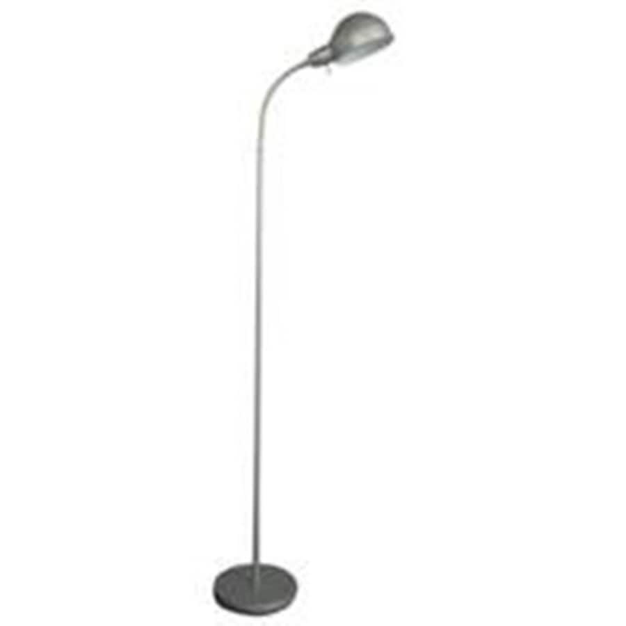 Portfolio Brushed Nickel Pharmacy Gooseneck Floor Lamp Energy Portfolio Brushed Nickel Pharmacy Gooseneck Floor Lamp Energy