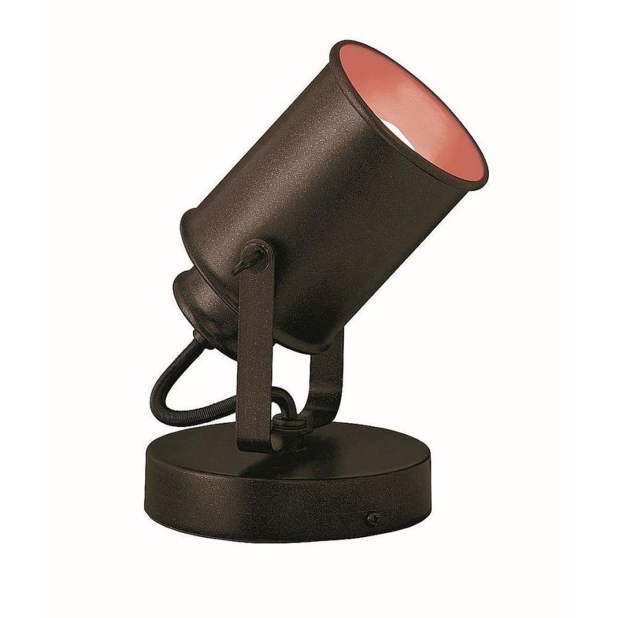 Portfolio 7.9-in Bronze Uplight Table Lamp with Metal Shade at Lowes.com
