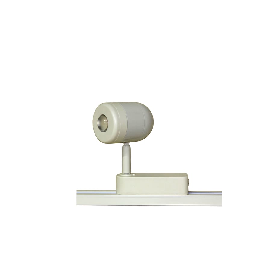 Portfolio 18303-000 1-Light White Roundback Linear LED Track Lighting Head
