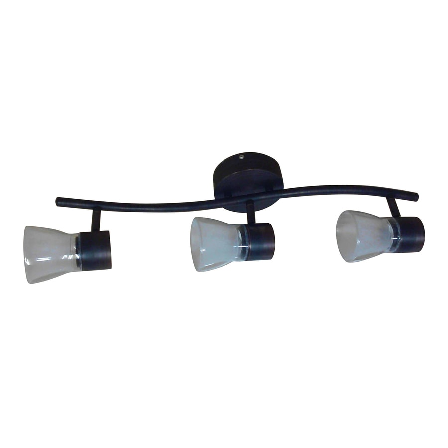 allen + roth 18307-000 19.09-in 3-Light Bronze LED Casual/Transitional Track Bar