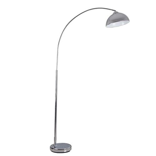 Catalina 74 2 In Chrome Foot Switch Arc Floor Lamp With Metal