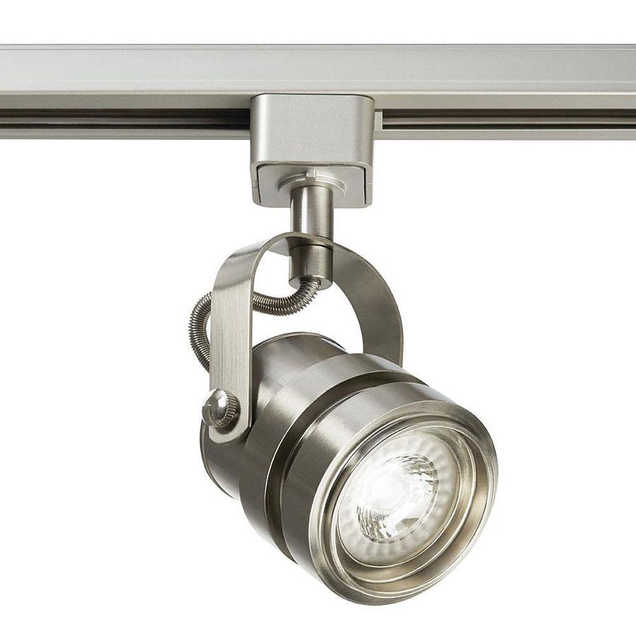 Project Source 1 Light Dimmable Brushed Nickel Gimbal Linear Integrated   022011652481 