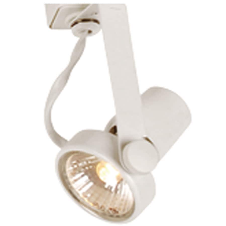 Portfolio 13922-001 1-Light White dimmable Gu10 Pin Base Gimbal Head(s) for Linear Track Lights