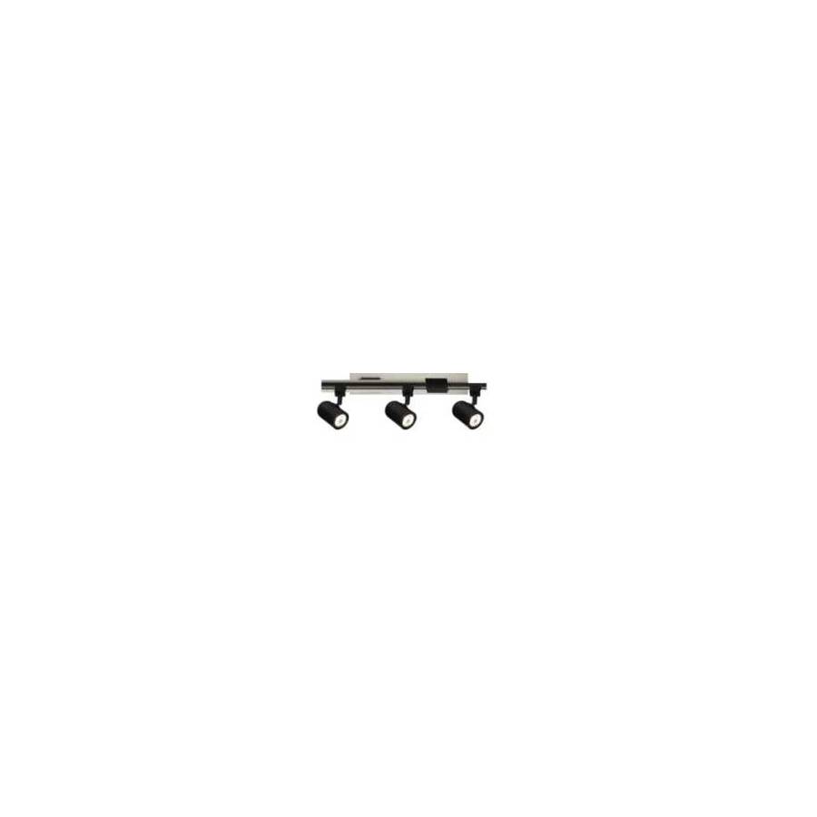 Portfolio 15742-001 3-Light 42-in Black Roundback Linear Track Lighting Kit