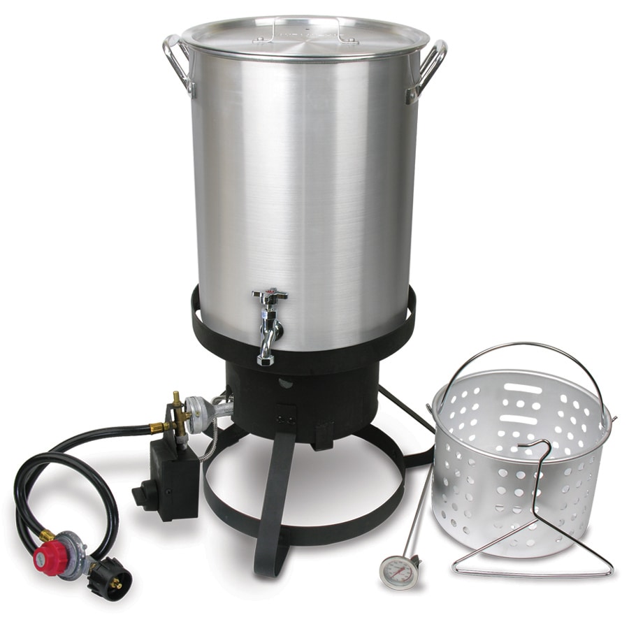 Cajun Injector 30-Quart 20-lb Cylinder Manual Ignition Gas Fryer in the ...