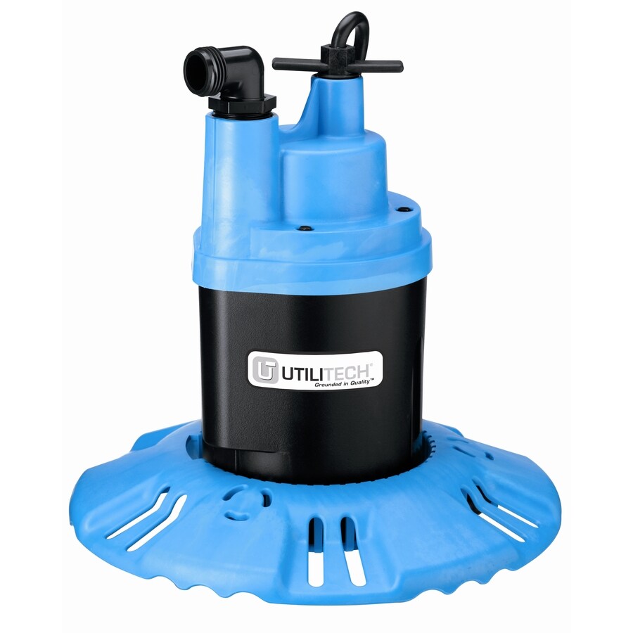 Utilitech 0.25-HP Thermoplastic Submersible Utility Pump at Lowes.com