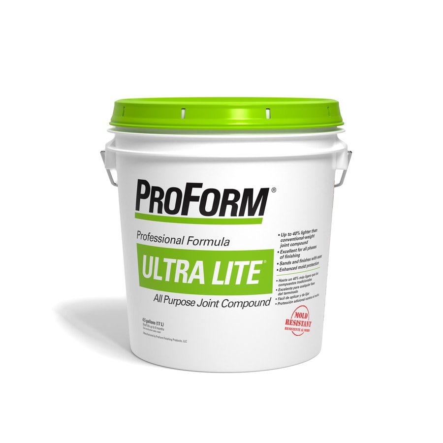 ProForm Ultra Lite 4.5-Gallon (s) Premixed Extra Lightweight Drywall Joint  Compound in the Drywall Joint Compound department at