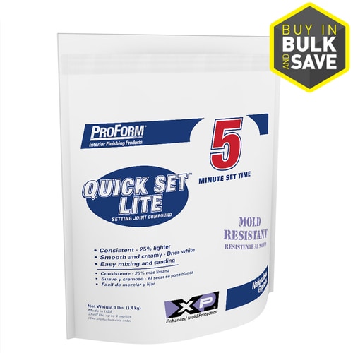 quickset sheetrock mud