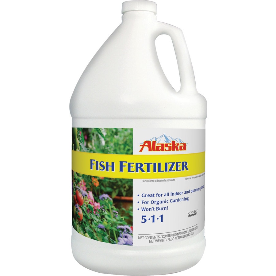 Alaska Fish Fertilizer 1Gallon All Purpose Food at