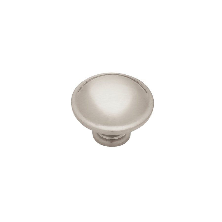 Brainerd Sophia 1 In Satin Nickel Round Traditional Cabinet Knob