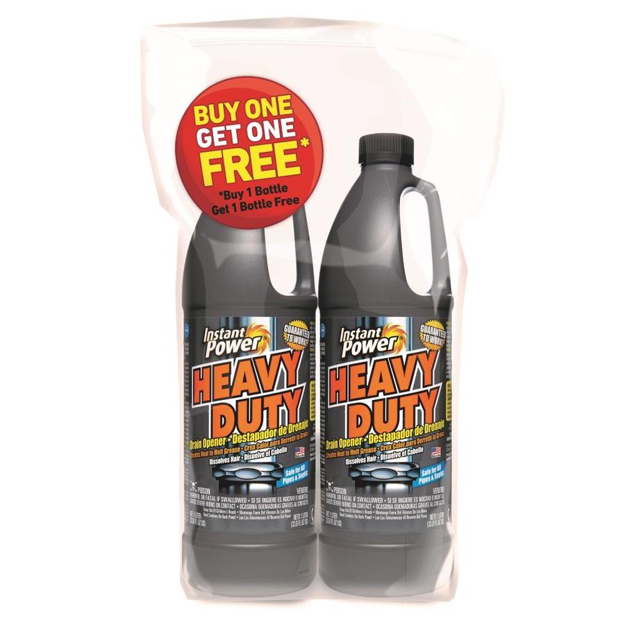 Instant Power 2Pack 67.6fl oz Drain Cleaner in the Drain Cleaners