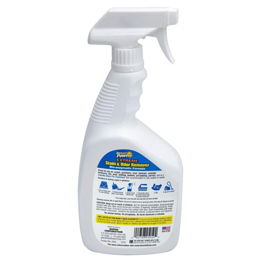 Instant Power Extreme Stain and Odor Remover 32 oz in the Carpet ...