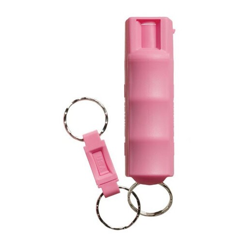 SABRE Pink Pepper Spray Keychain in the Key Accessories department at