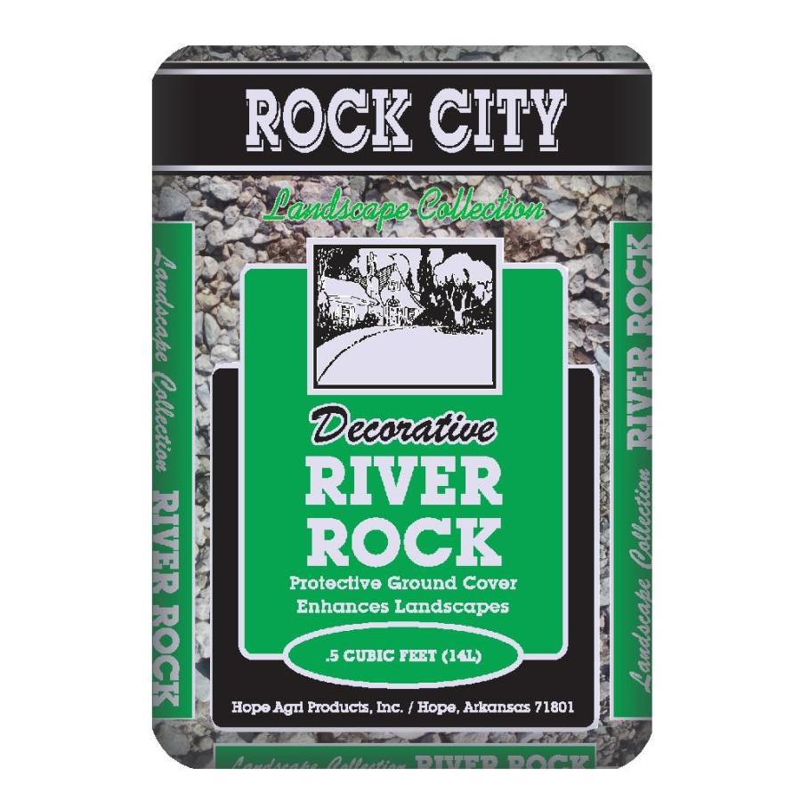 Shop Rock City 0.5-cu ft River Rock at Lowes.com